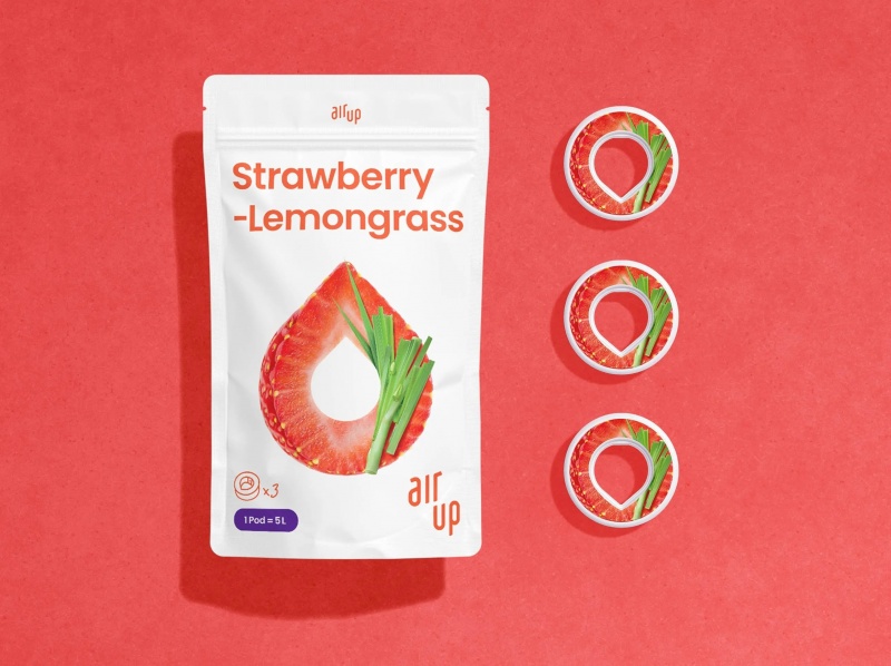 Air Up Strawberry-Lemongrass Flavoured Pods | ASFq5DHF486